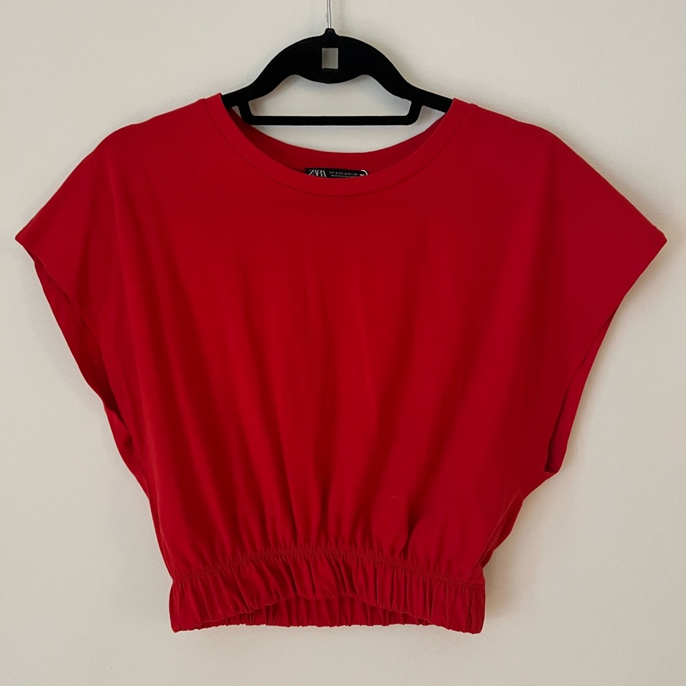 Red Zara Top